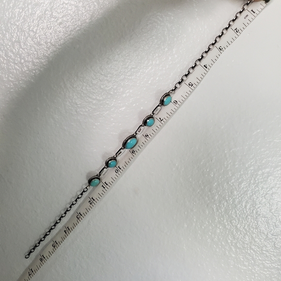 Turquoise Choker Necklace - Picture 7 of 11